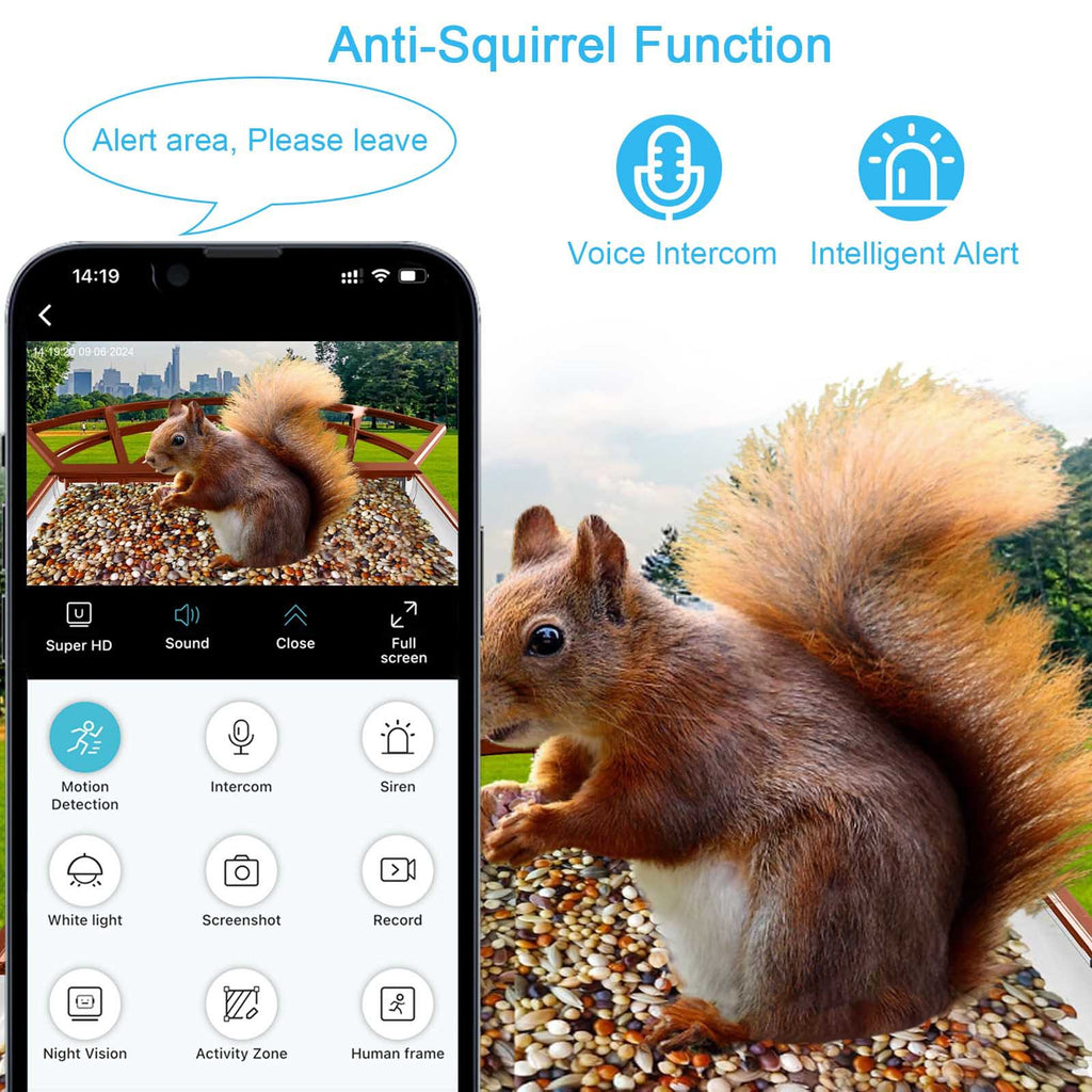 Little Visitors™ Smart Bird Feeder Camera