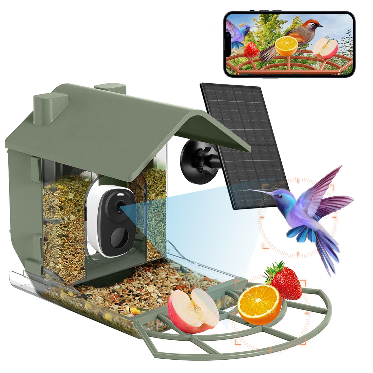 Little Visitors™ Smart Bird Feeder Camera