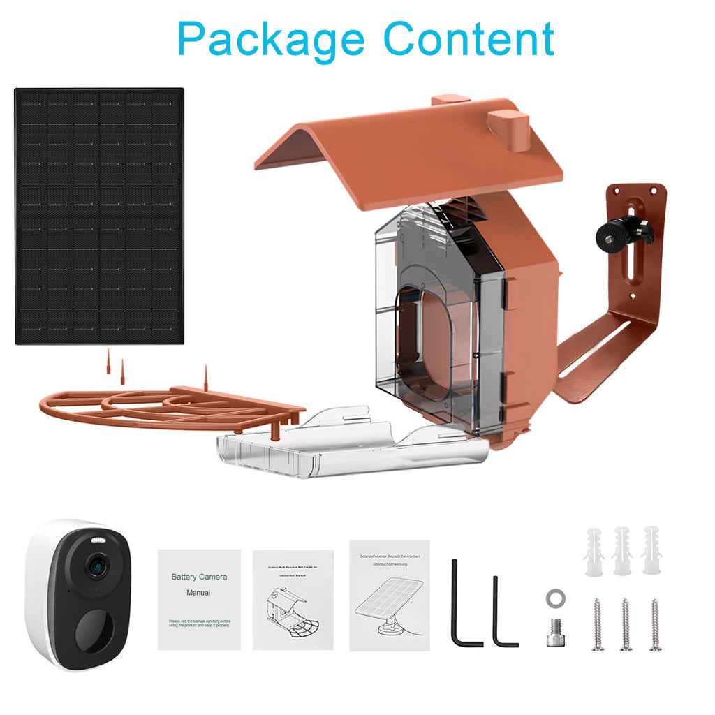 Little Visitors™ Smart Bird Feeder Camera